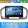 Opel Insignia Radio de Coche Android 12.0 con 8GB+128GB Bluetooth Navegación GPS Control Volante DAB USB 4G WiFi OBD2 CarPlay - 10" Android 12.0 Autoradio Reproductor de DVD Multimedia para Opel Insignia (2008-2013)