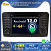 Mercedes ML W164 Autoradio Android 12.0 con Pantalla Táctil Bluetooth Manos Libres DAB+ Navegador GPS USB 4G Wifi OBD2 CarPlay - Android 12.0 Autoradio Reproductor De DVD GPS Navigation para Mercedes ML W164 (2005-2012)