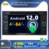 Kia Carens Autoradio Android 12.0 con Pantalla Táctil Bluetooth Manos Libres DAB+ Navegador GPS USB 4G Wifi OBD2 CarPlay - Android 12.0 Autoradio Reproductor De DVD GPS Navigation para Kia Carens (2006-2012)