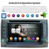 Hyundai H-1 Radio de Coche Android 9.0 con 8-Core 4GB+32GB Bluetooth Navegación GPS Control Volante Micrófono DAB CD SD USB 4G WiFi TV AUX OBD2 MirrorLink CarPlay - 6.2" Android 9.0 Autoradio Reproductor de DVD Multimedia para Hyundai H-1 (2007-2015)