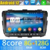 Kia Sorento Radio de Coche Android 13.0 con 8GB+128GB Bluetooth Navegación GPS Control Volante DAB USB 4G WiFi OBD2 CarPlay - 8" Android 13.0 Autoradio Reproductor de DVD Multimedia para Kia Sorento (2013-2015)