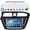 Hyundai i20 Radio de Coche Android 9.0 con 8-Core 4GB+32GB Bluetooth Navegación GPS Control Volante Micrófono DAB CD SD USB 4G WiFi TV AUX OBD2 MirrorLink CarPlay - 8" Android 9.0 Autoradio Reproductor de DVD Multimedia para Hyundai i20 (2014-2017)
