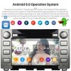 Toyota Tundra Radio de Coche Android 9.0 con 8-Core 4GB+32GB Bluetooth Navegación GPS Control Volante Micrófono DAB CD SD USB 4G WiFi TV AUX OBD2 MirrorLink CarPlay - 8" Android 9.0 Autoradio Reproductor de DVD Multimedia para Toyota Tundra (De 2014)