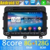 Kia Optima Radio de Coche Android 13.0 con 8GB+128GB Bluetooth Navegación GPS Control Volante DAB USB 4G WiFi OBD2 CarPlay - 8" Android 13.0 Autoradio Reproductor de DVD Multimedia para Kia Optima (2014-2015)
