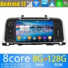Kia Optima Radio de Coche Android 13.0 con 8GB+128GB Bluetooth Navegación GPS Control Volante DAB USB 4G WiFi OBD2 CarPlay - 8" Android 13.0 Autoradio Reproductor de DVD Multimedia para Kia Optima (De 2015)