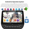 Ford Fiesta Radio de Coche Android 9.0 con 8-Core 4GB+32GB Bluetooth Navegación GPS Control Volante Micrófono DAB CD SD USB 4G WiFi TV AUX OBD2 MirrorLink CarPlay - 9" Android 9.0 Autoradio Reproductor de DVD Multimedia para Ford Fiesta (De 2017)