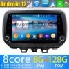 Hyundai Tucson Radio de Coche Android 13.0 con 8GB+128GB Bluetooth Navegación GPS Control Volante DAB USB 4G WiFi OBD2 CarPlay - 9" Android 13.0 Autoradio Reproductor de DVD Multimedia para Hyundai Tucson (De 2018)