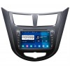 Hyundai Accent Autoradio S160 Android 4.4 con Pantalla Táctil Bluetooth Manos Libres Navegador GPS DAB+ Micrófono CD SD USB MP3 3G Wifi Internet TV MirrorLink - Radio DVD Navegador GPS Android 4.4.4 S160 Especifico para Hyundai Accent