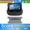 Chevrolet Malibu Radio Estéreo de Coche Android 14 con Navegador GPS [8G+256G] Bluetooth USB DAB DSP 4G WiFi Cámaras 360° CarPlay - 8" Android 14.0 Autoradio Navegación GPS Reproductor de DVD Multimedia para Chevrolet Malibu (2012-2015)