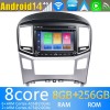 Hyundai H1 Radio Estéreo de Coche Android 14 con Navegador GPS [8G+256G] Bluetooth USB DAB DSP 4G WiFi Cámaras 360° CarPlay - 8" Android 14.0 Autoradio Navegación GPS Reproductor de DVD Multimedia para Hyundai H1 (2016-2019)