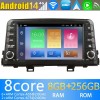 Kia Picanto Radio Estéreo de Coche Android 14 con Navegador GPS [8G+256G] Bluetooth USB DAB DSP 4G WiFi Cámaras 360° CarPlay - 8" Android 14.0 Autoradio Navegación GPS Reproductor de DVD Multimedia para Kia Picanto (2017-2022)
