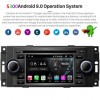 Jeep Grand Cherokee Autoradio Android 9.0 S300 con Octa-Core 4GB+32GB Pantalla táctil Bluetooth Manos Libres Navegador GPS DAB CD USB WiFi AUX OBD2 CarPlay - S300 Android 9.0 Autoradio Reproductor De DVD GPS Navigation para Jeep Grand Cherokee (2002-2007)