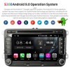 VW Sharan Autoradio Android 9.0 S300 con Octa-Core 4GB+32GB Pantalla táctil Bluetooth Manos Libres Navegador GPS Micrófono DAB CD SD USB 4G WiFi TV AUX OBD2 CarPlay - S300 Android 9.0 Autoradio Reproductor De DVD GPS Navigation para VW Sharan (De 2010)