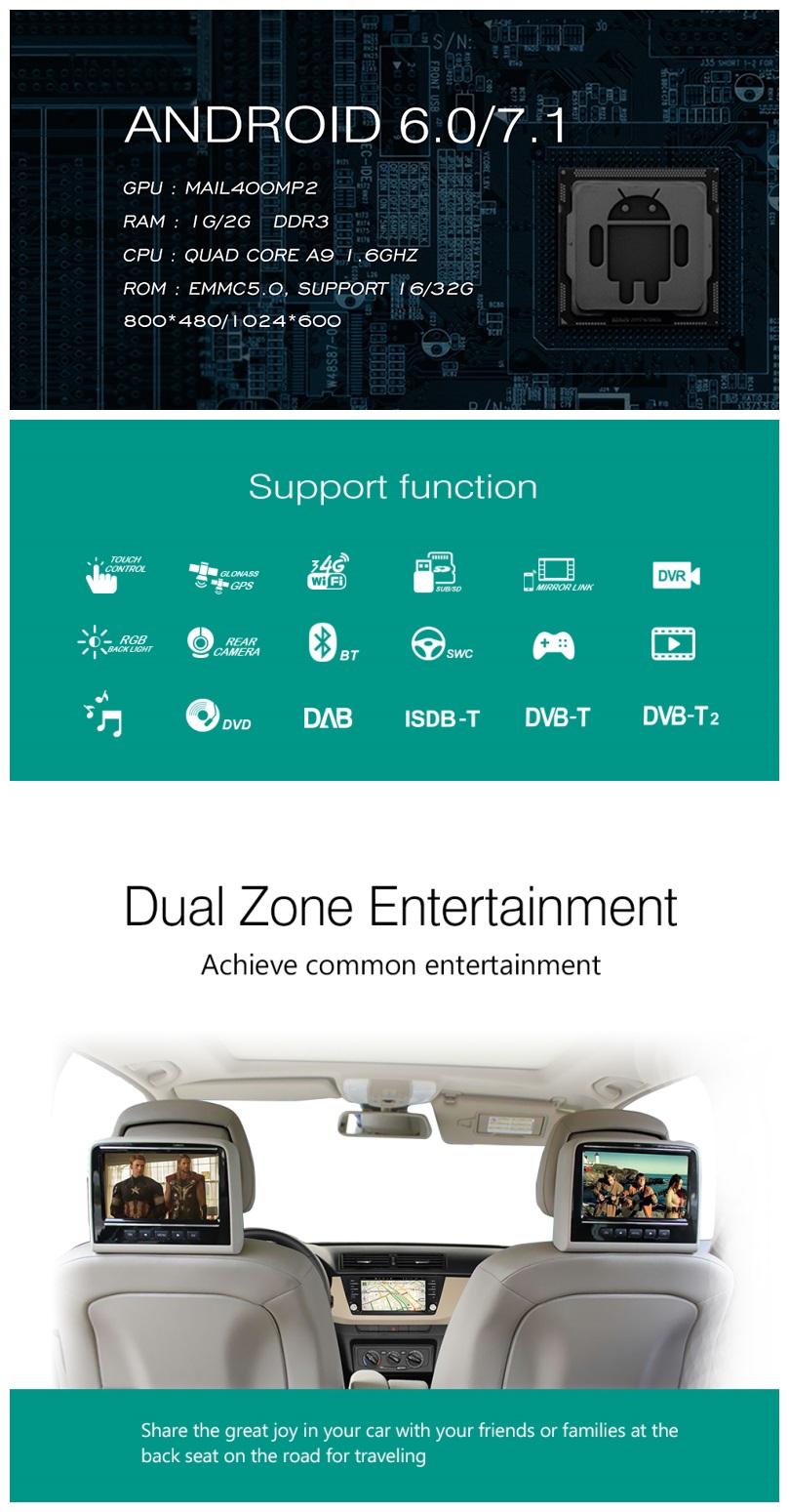 Android 6.0 para Kia Cadenza (2003-2013)-1