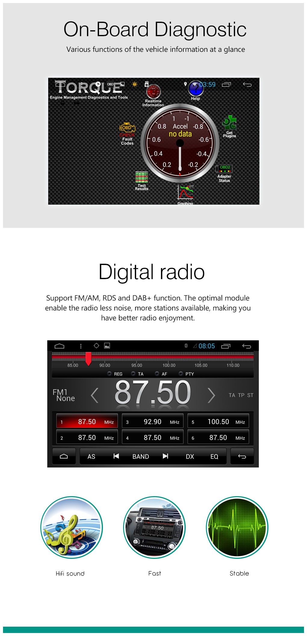 Android 6.0 para Citroën C3 (2003-2013)-4